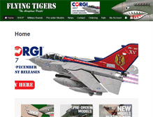 Tablet Screenshot of flying-tigers.co.uk